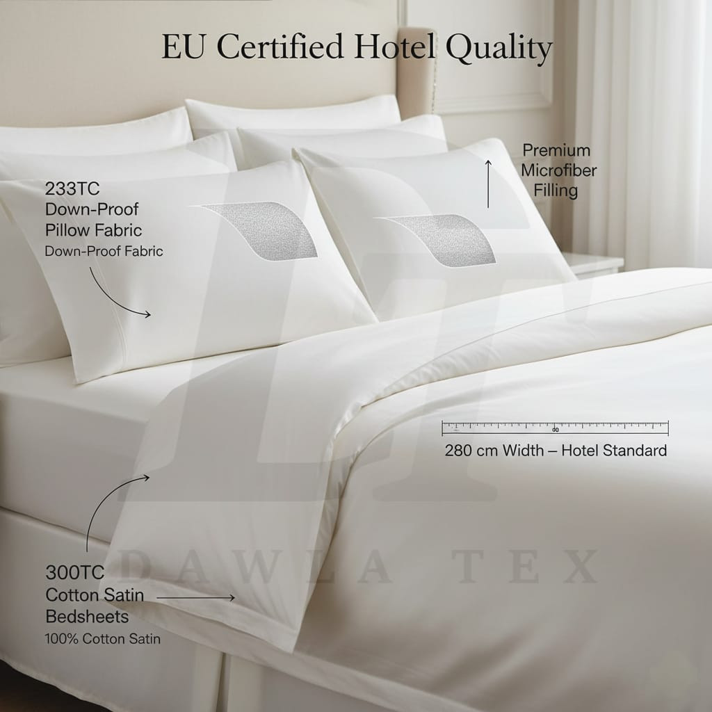 قماش 300TC قطن ساتان 100%